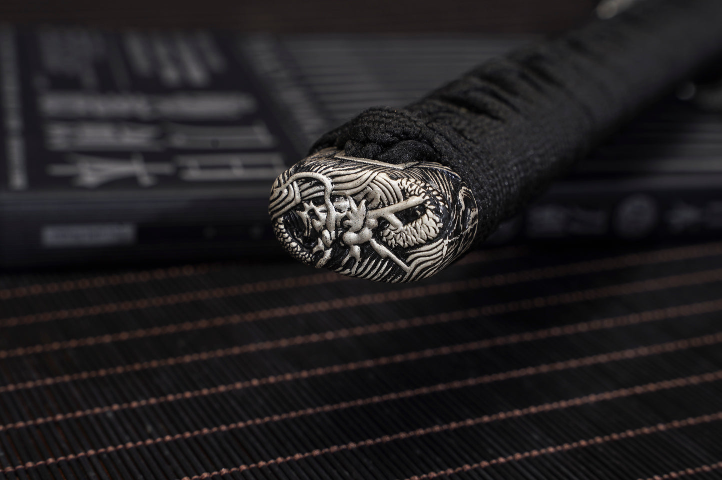 Black Dragon Warrior Katana