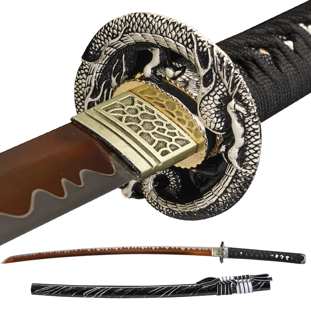 Black Dragon Warrior Katana