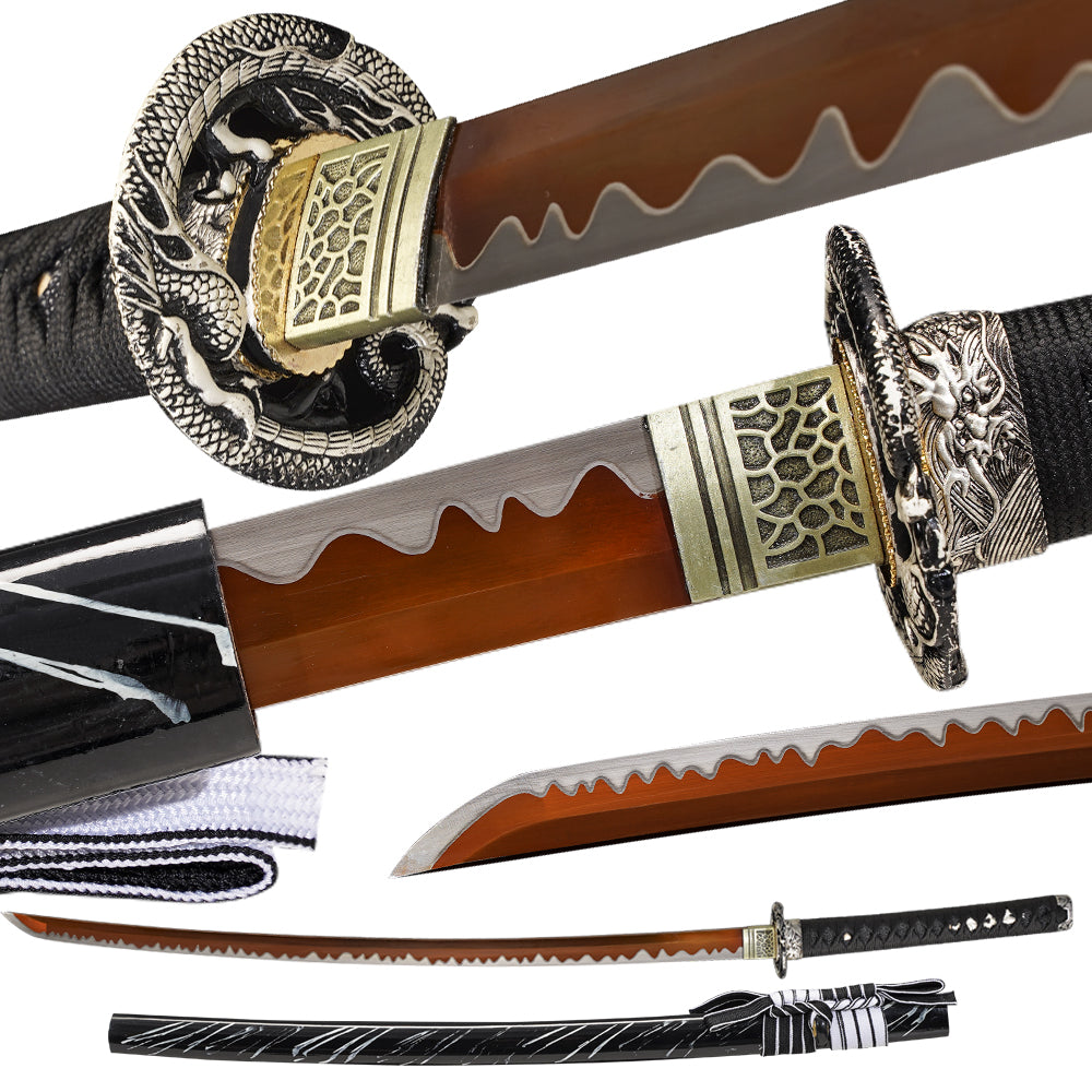 Black Dragon Warrior Katana