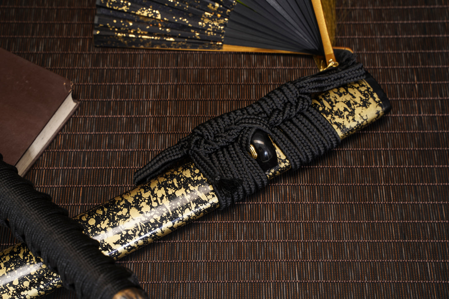 Kinryū 金龍 Golden Dragon Katana - Authentic Japanese Replica with Bronze Fittings SKU:KT25
