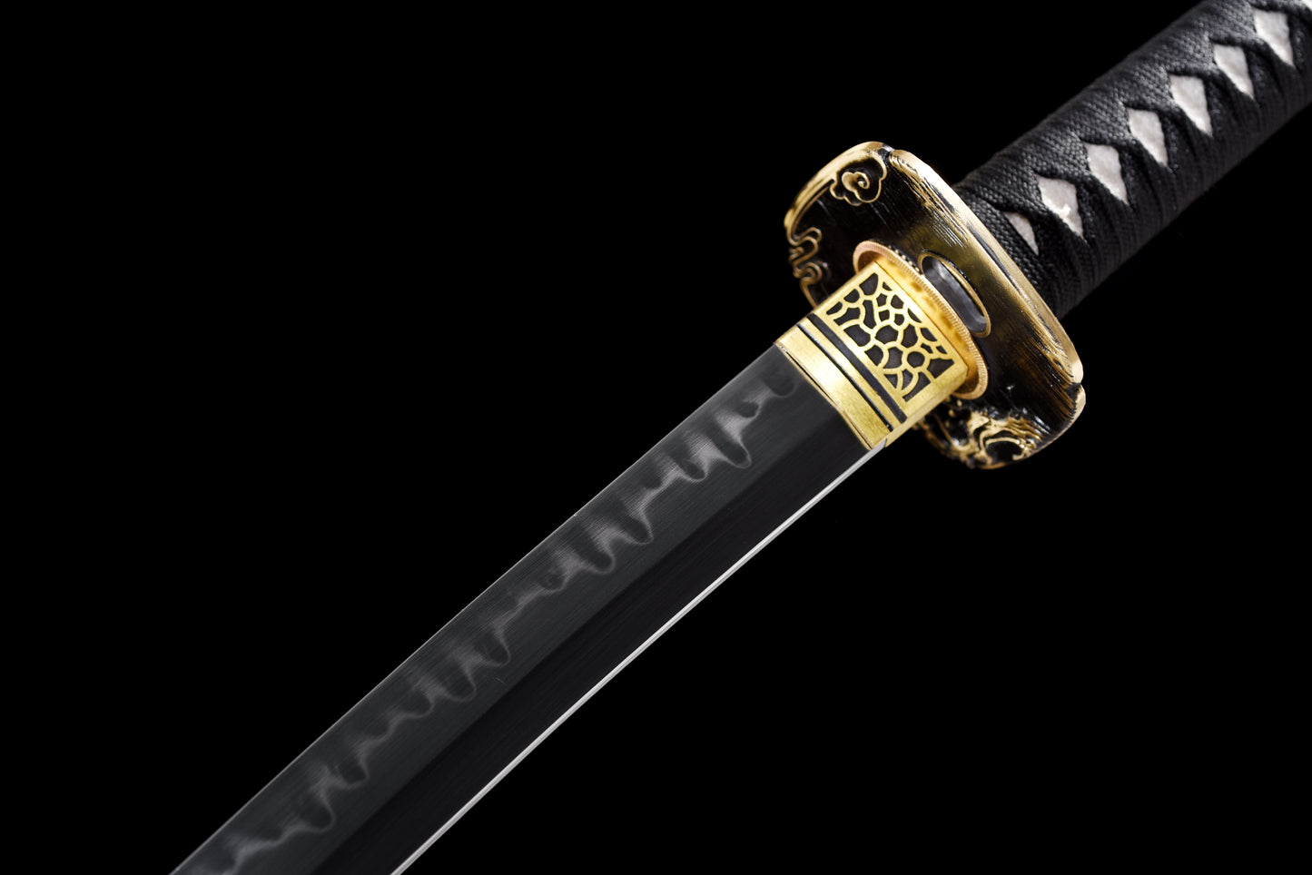 Ranka 乱華 | Moonswords Katana | Clay-Tempered T10 Carbon Steel | KT28