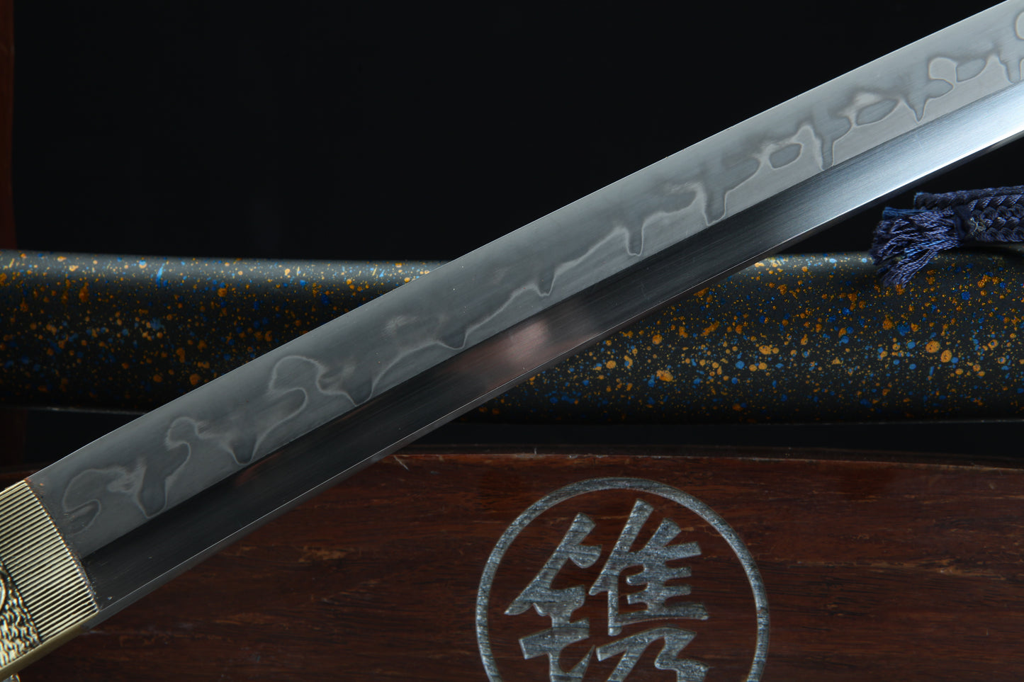 Sōryū 双龍 – Moonswords Katana | Clay-Tempered T10 Carbon Steel | WK32