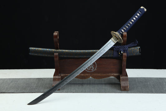 Sōryū 双龍 – Moonswords Katana | Clay-Tempered T10 Carbon Steel | WK32