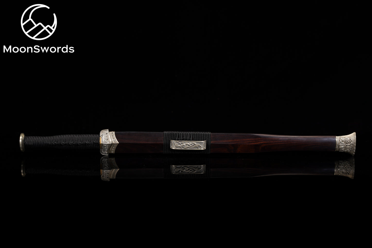 Chi Xiao (Han Dynasty) | Master Chinese Jian | Damascus Steel | MoonSwords SKU 6451