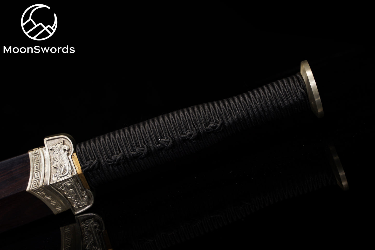 Chi Xiao (Han Dynasty) | Master Chinese Jian | Damascus Steel | MoonSwords SKU 6451
