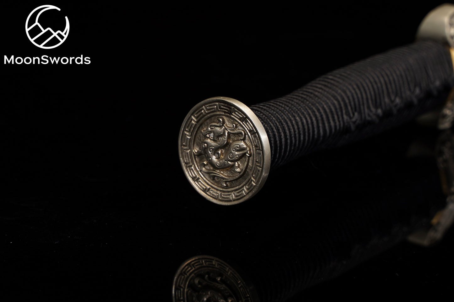 Chi Xiao (Han Dynasty) | Master Chinese Jian | Damascus Steel | MoonSwords SKU 6451