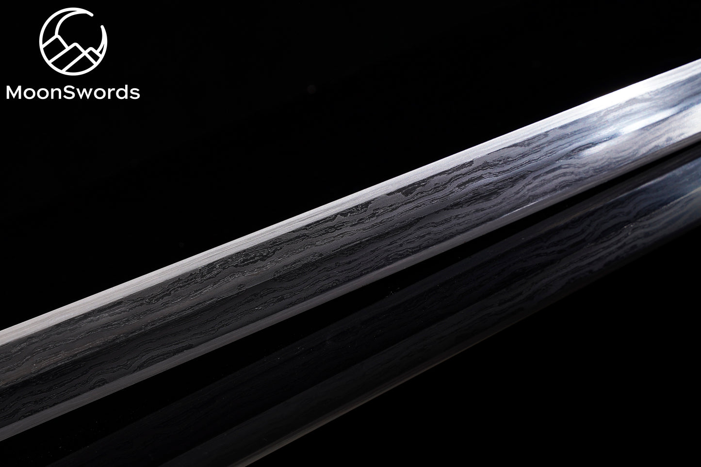 Chi Xiao (Han Dynasty) | Master Chinese Jian | Damascus Steel | MoonSwords SKU 6451