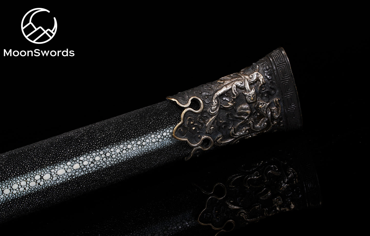 Bing Heng (Warring States Period) | Master Chinese Jian | Damascus Steel | MoonSwords 6314