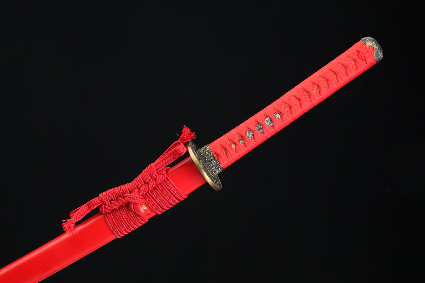 Fire Dragon Katana – Hand Forged Katana With Clay Tempered Blade | Karyūzan 火龍斬
