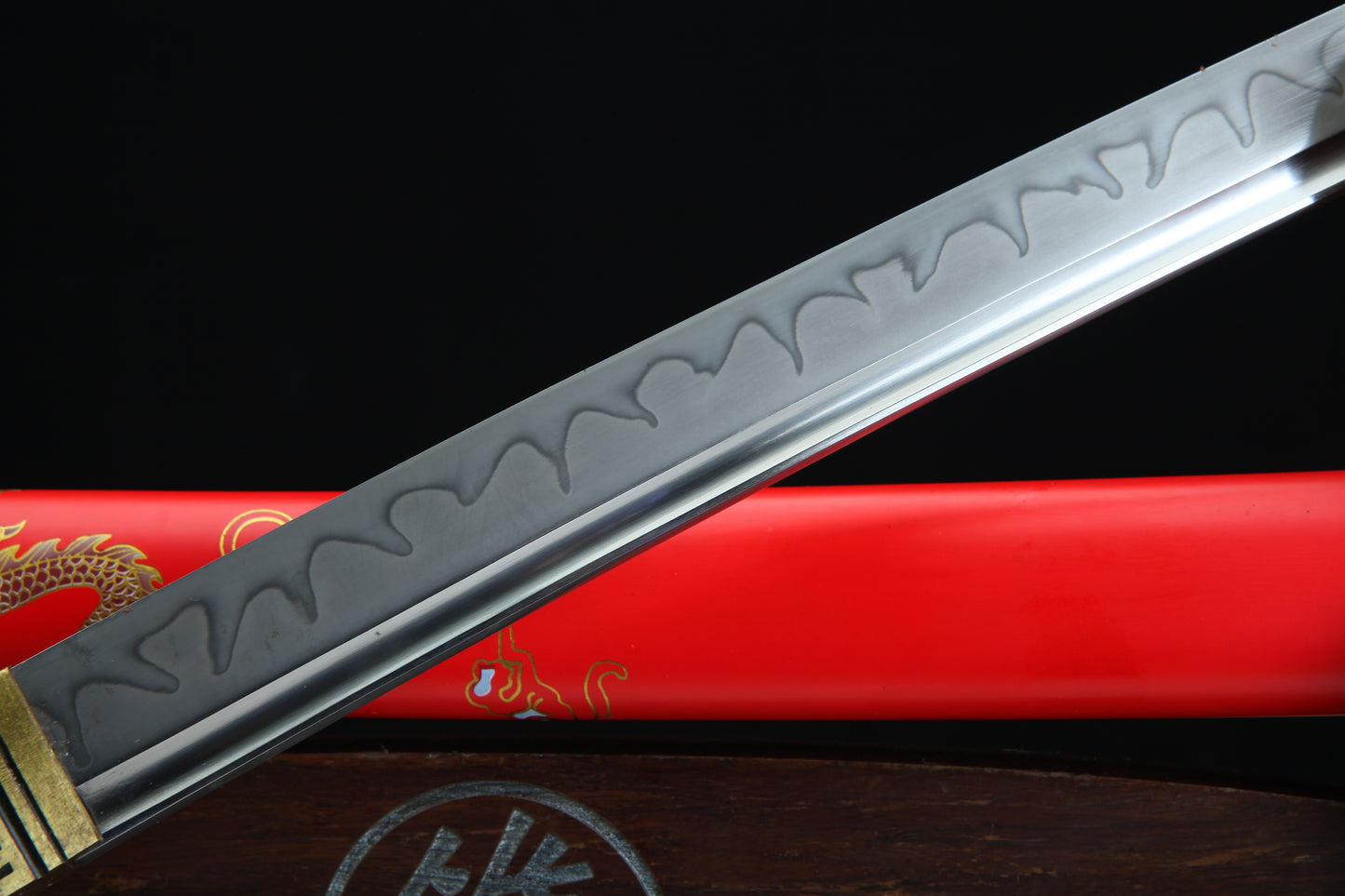 Fire Dragon Katana – Hand Forged Katana With Clay Tempered Blade | Karyūzan 火龍斬