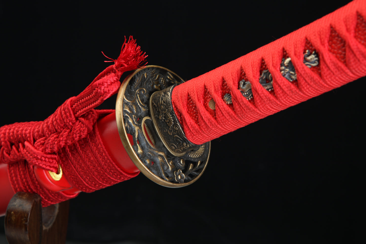 Fire Dragon Katana – Hand Forged Katana With Clay Tempered Blade | Karyūzan 火龍斬