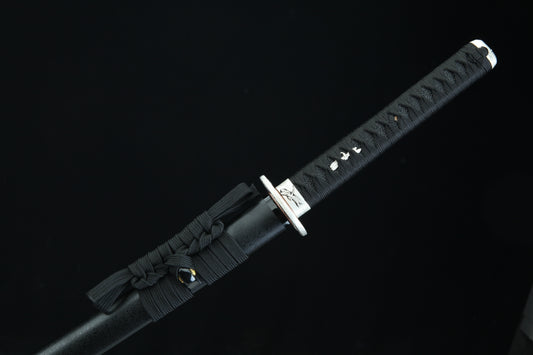 Akitsu 秋津 | Moonswords Katana | Clay-Tempered T8 Carbon Steel | KT27