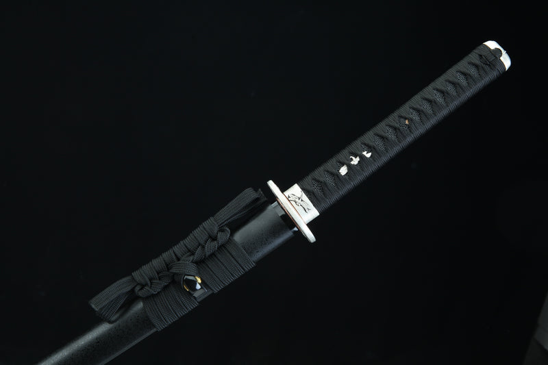 Akitsu Katana 秋津 - Clay-Tempered T10 Steel Katana, Hand-Forged