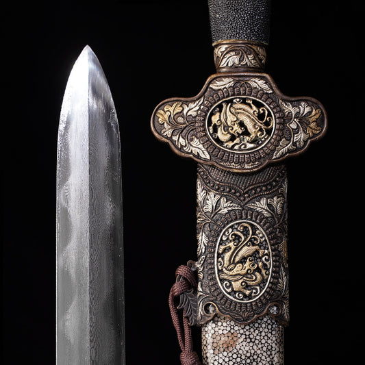 Qian Kun Sword Based on designs from Qing Dynasty.