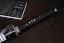 Black Dragon Katana - Hand Forged Blade Carbon Steel Samurai Sword with Full Tang