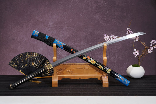 Ranka 乱華 | Moonswords Katana | Clay-Tempered T10 Carbon Steel | KT28