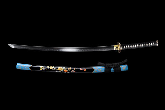 Ranka 乱華 | Moonswords Katana | Clay-Tempered T10 Carbon Steel | KT28