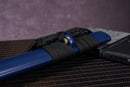 Blue Ocean Katana – Manganese Steel Sword With Wave Hamon Pattern & Snake Tsuba