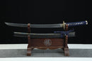 Sōryū 双龍 – Japanese Wakizashi Sword| Clay-Tempered T10 Carbon Steel