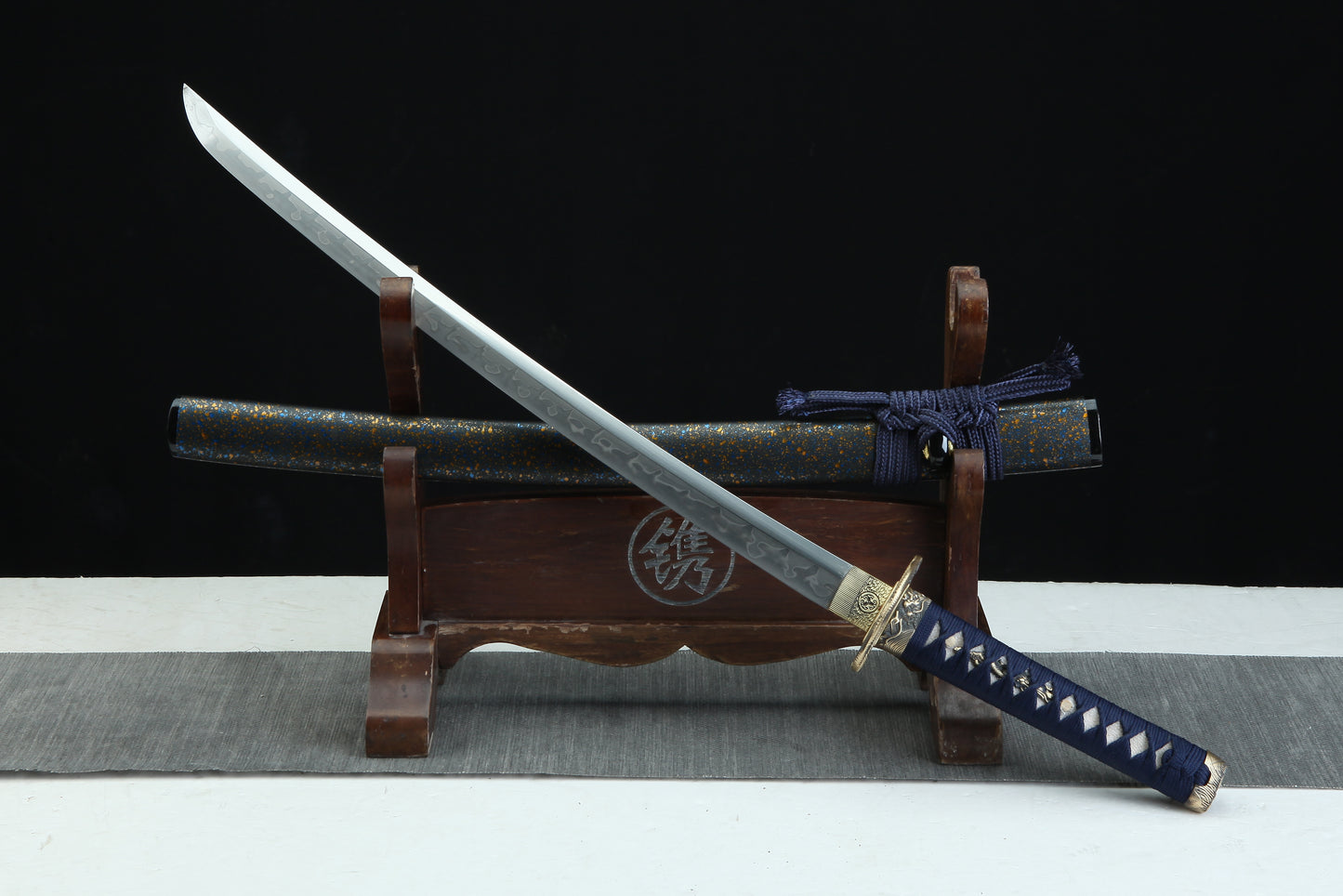 Sōryū 双龍 – Moonswords Katana | Clay-Tempered T10 Carbon Steel | WK32