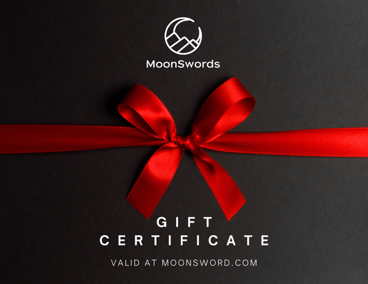Moonswords Gift Card – The Ultimate Martial Arts &amp; Sword Lover’s Gift