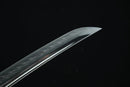 Byakuga 白牙 Clay-Tempered T10 Steel Shirasaya Tanto Blade