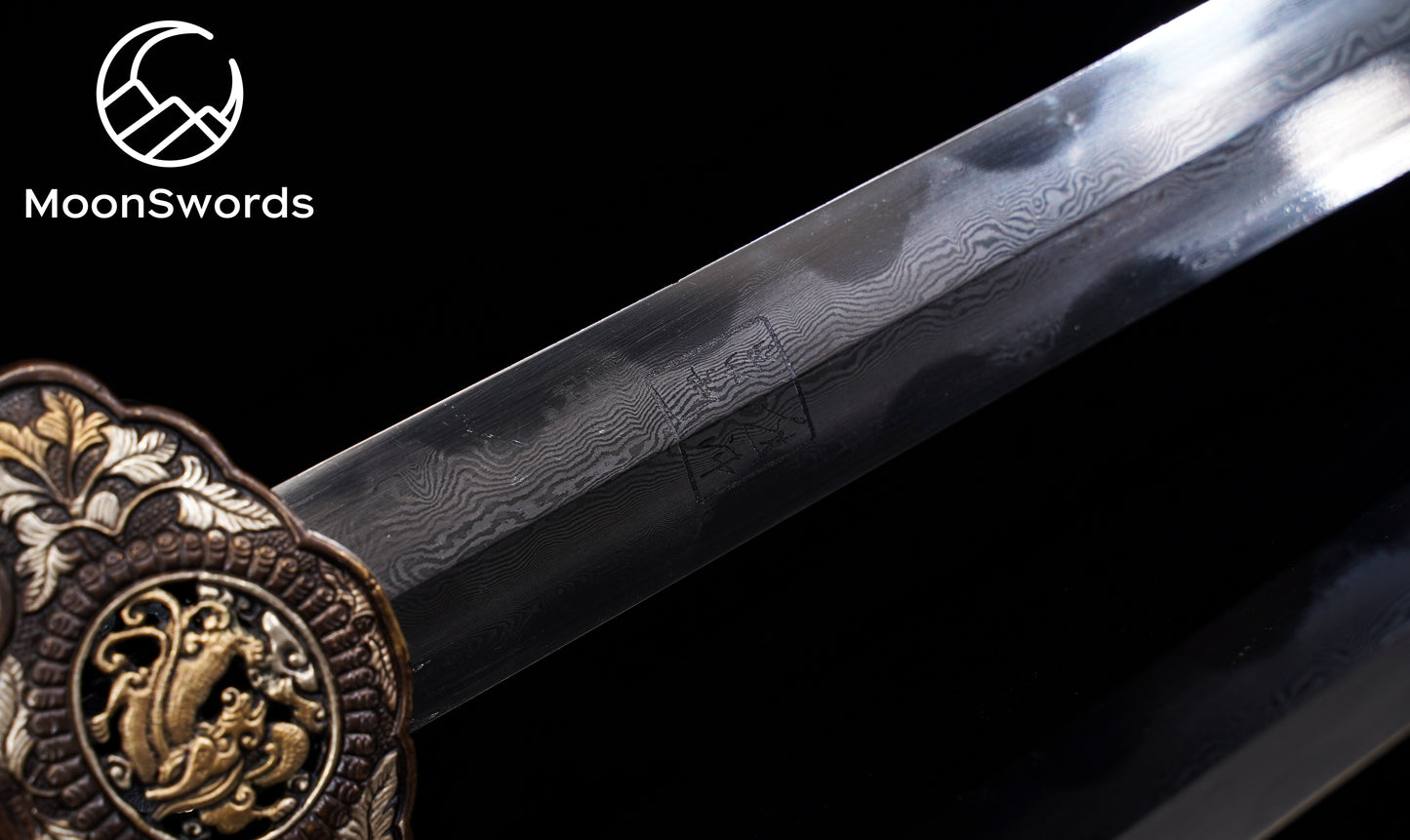 Qian Kun Sword Based on designs from Qing Dynasty.