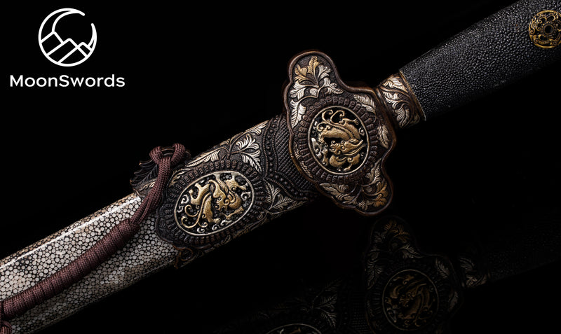 Qian Kun | Hand-Forged Damascus Jian
