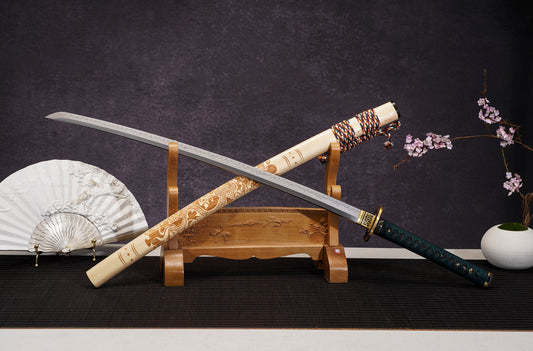 Matsukage 松影 Katana | Traditional Japanese Sword | T10 Carbon Steel | MoonSwords KT15