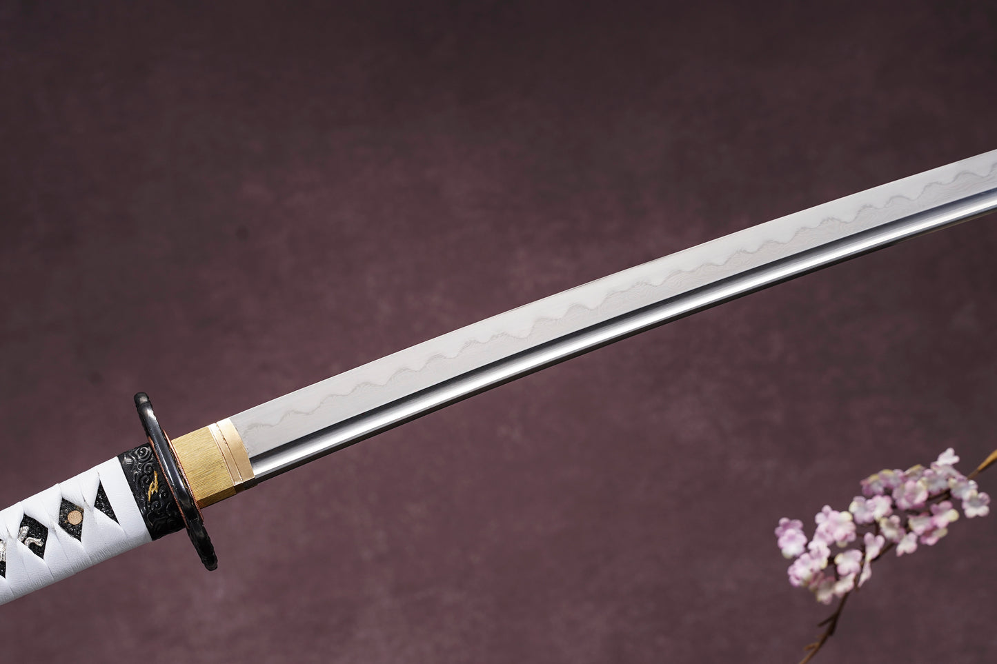 Jin Sakai Sword Collection - Ghost of Tsushima | Damascus Steel Katana & Tanto | Authentic Japanese Samurai Swords