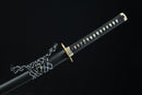 Tenma Katana | Clay Tempered Katana |Samurai Sword With Aged Bronze Fittings