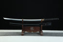 T8 Steel Katana, Clay-tempered, Hand-Forged, Full Tang, Konton 混沌