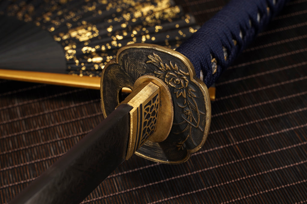 新品 KATANA AW 25-26 women's サイズS Shūen no Bara Katana: Handcrafted Damascus Steel Sword by Moonswords