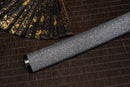A close-up view of Moonswords Shunsho Katana with grey shealth.