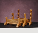 Solid Wood Crane Sword Stands