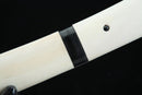 T10 Steel Shirasaya Tanto  Clay-Tempered Full-Tang