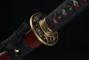 Ryūmori 龍守 Clay-Tempered T10 Steel Wakizashi