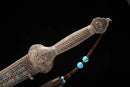 Close up of the back side of the Yongle Emperor Sword