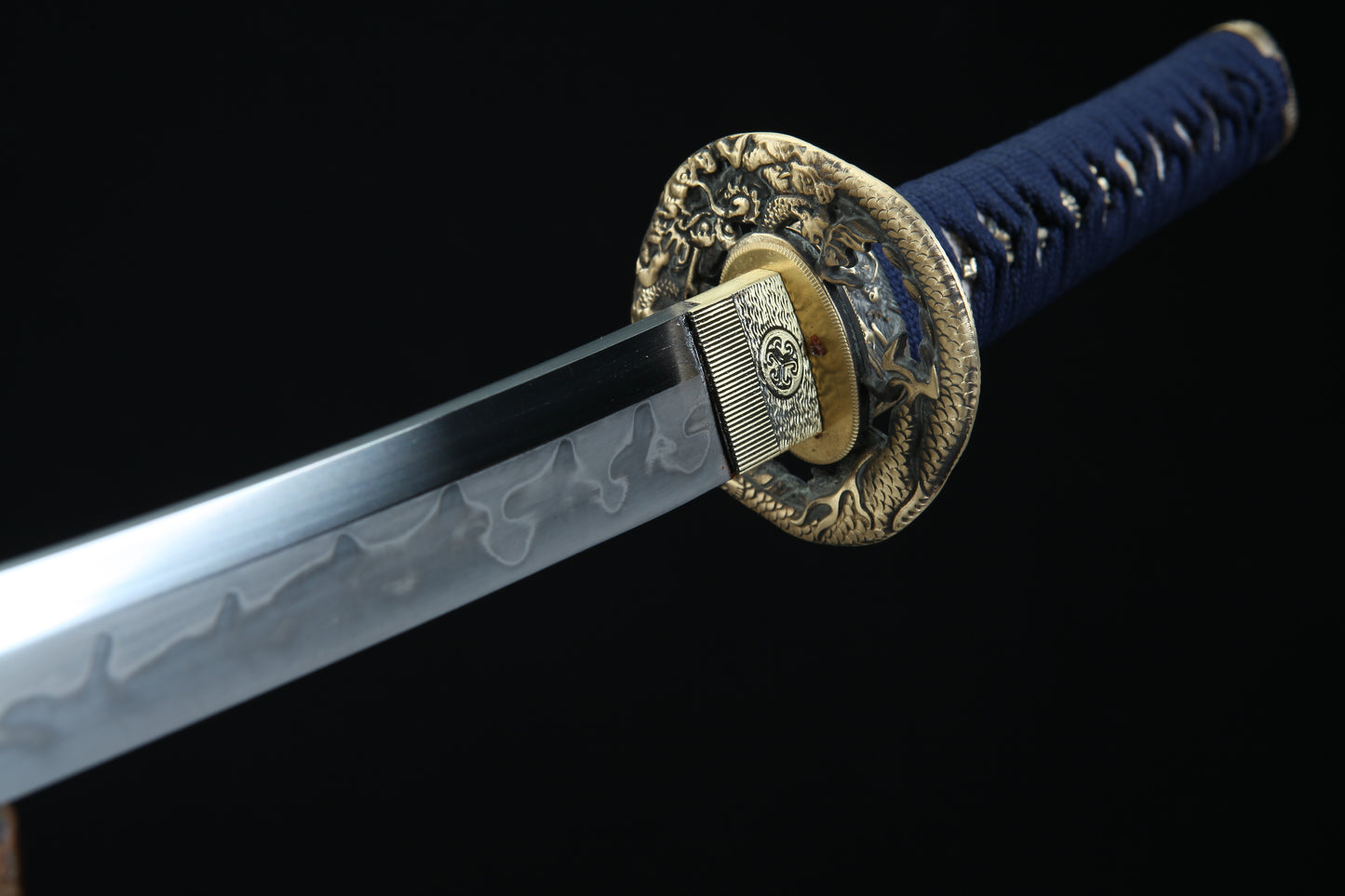 Sōryū 双龍 – Moonswords Katana | Clay-Tempered T10 Carbon Steel | WK32
