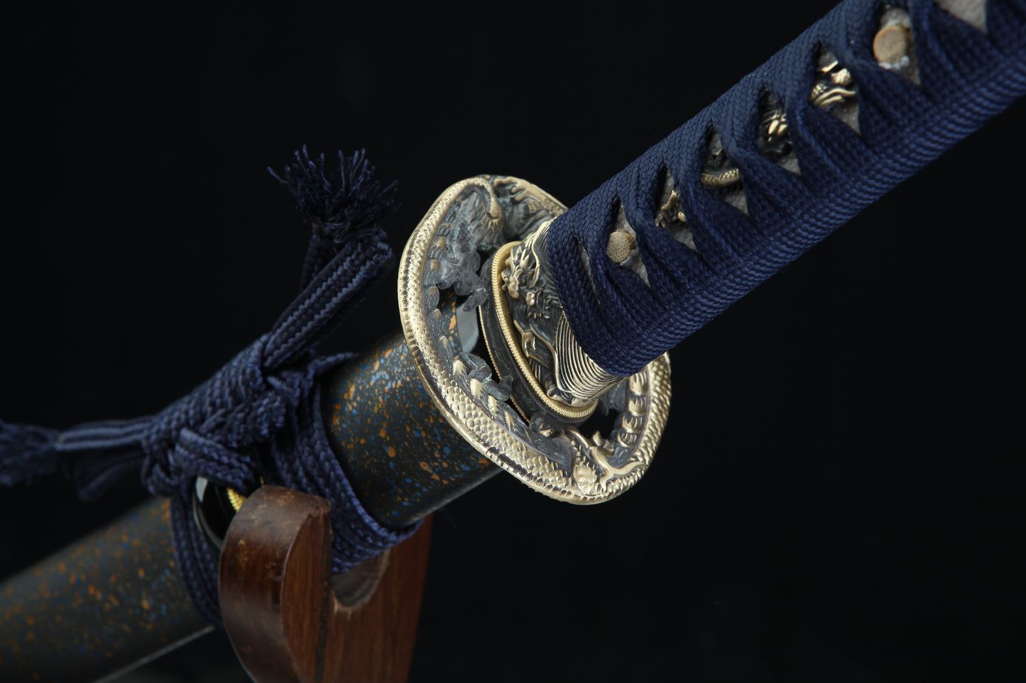 Sōryū 双龍 – Moonswords Katana | Clay-Tempered T10 Carbon Steel | WK32